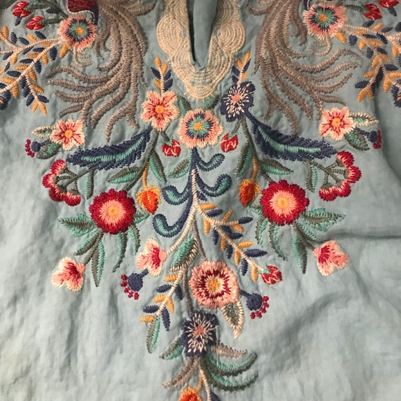 johnny was bisous easy long tunic